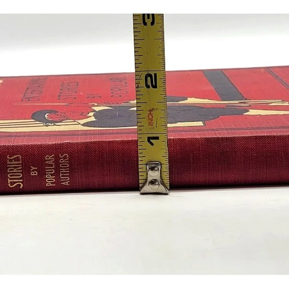 1899 Antique OUR BOYS Book Entertaining Stories Popular Author Estate Collection